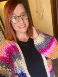 Panache Chunky Knit Cardigan; S-XL