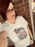 Make America Cowboy Again T; S-2XL