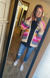 Panache Chunky Knit Cardigan; S-XL