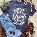 Support Local Officers T; S-3XL