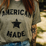 American Made Star T; S-3XL