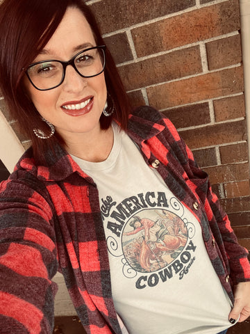 Make America Cowboy Again T; S-2XL