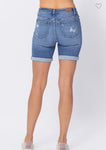 High Waisted Mid Length Judy Blue Shorts; S-XL