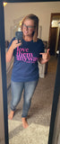 “love them anyway” Graphic T; S-2XL