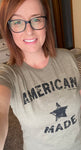 American Made Star T; S-3XL