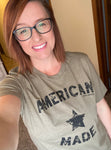 American Made Star T; S-3XL