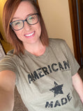 American Made Star T; S-3XL